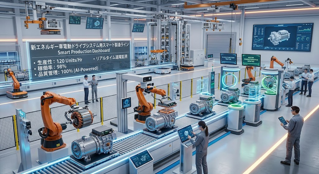 新エネルギー車電動ドライブシステム用スマート製造ラインの世界産業レポート2026:市場シェア、競争状況、成長率6.1%分析