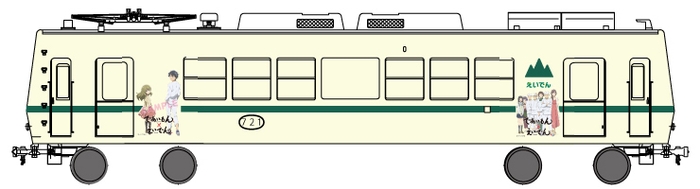 車体ラッピングのイメージ