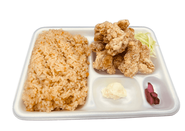 かしわ飯唐揚げ弁当