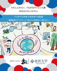 金沢大学COI-NEXTが8月14日から大阪・関西万博に出展 環境に優しい植物由来のプラスチックの研究成果を展示